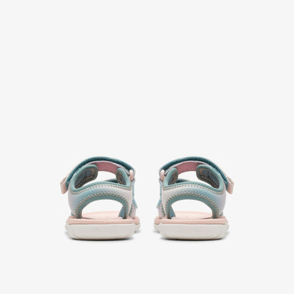 Clarks Surfing Tide Toddler Pastel