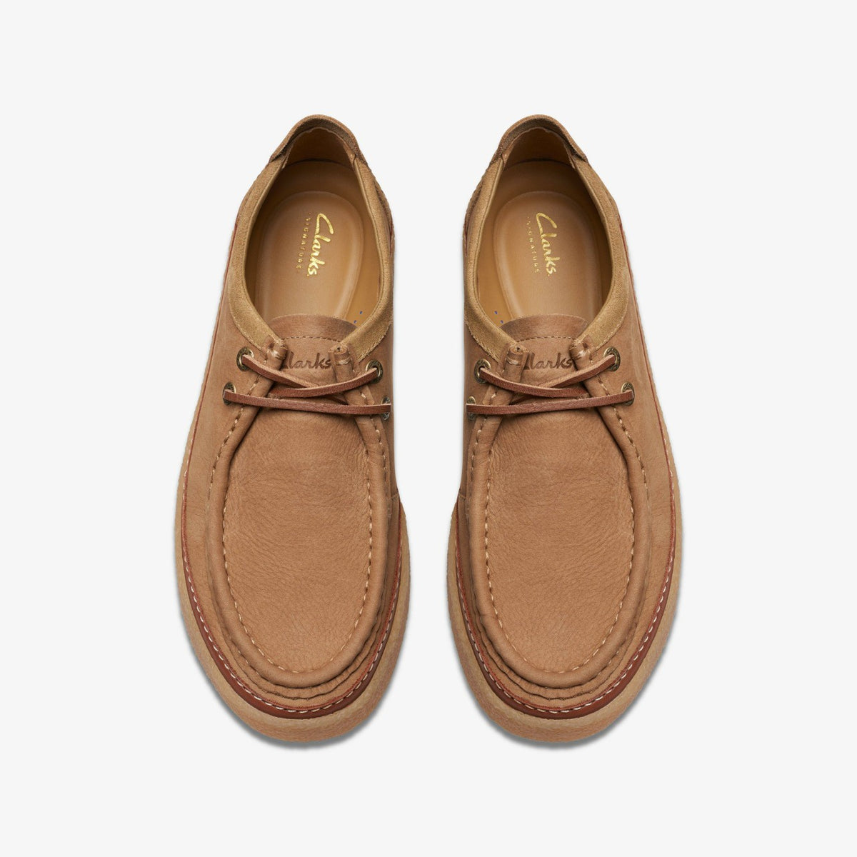 Clarks Clarkwood Moc Dark Sand