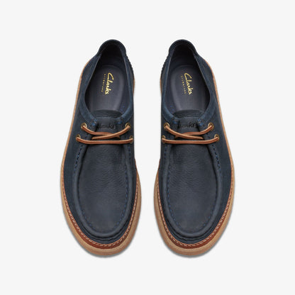 Clarks Clarkwood Moc Navy Nubuck