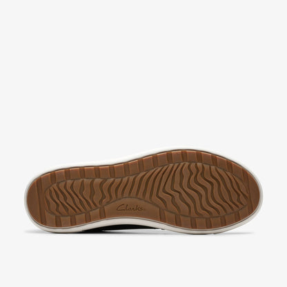 Clarks Mapstone Lace Navy Leather
