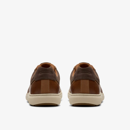 Clarks Mapstone Lace Tan Leather