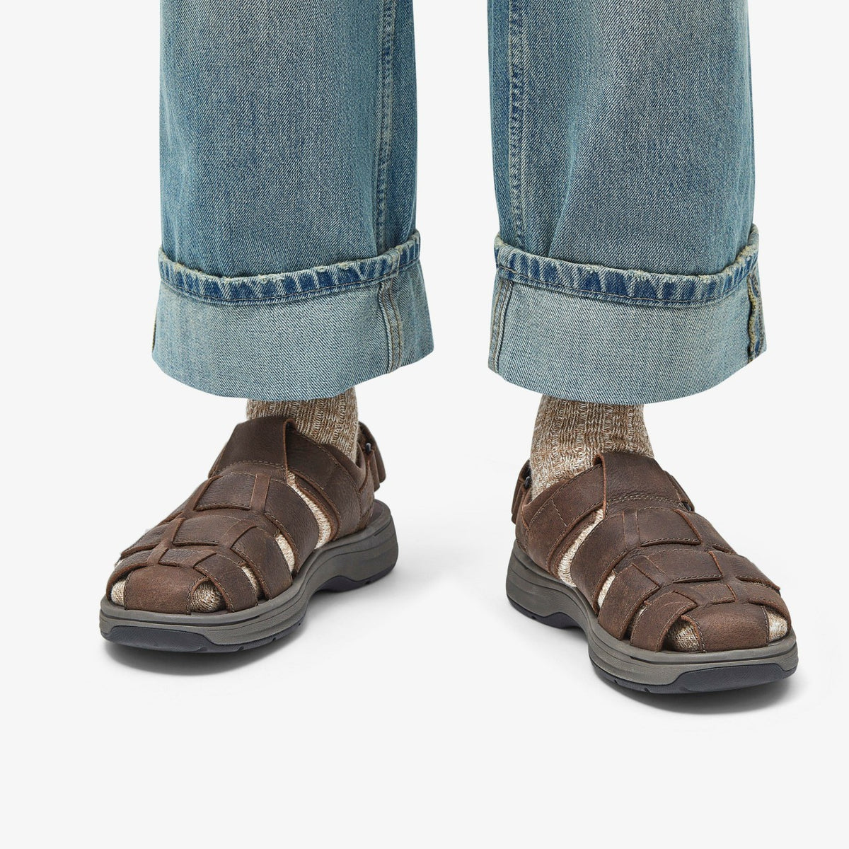 Clarks Saltway Cove Dark Brown Leather