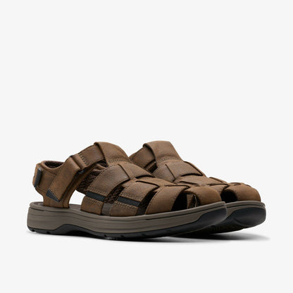 Clarks Saltway Cove Dark Brown Leather
