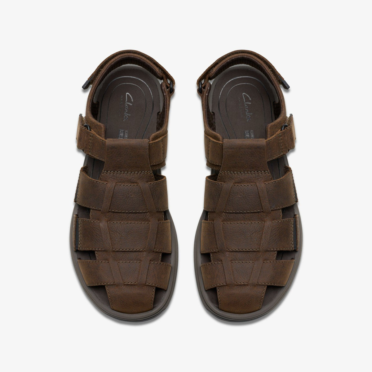 Clarks Saltway Cove Dark Brown Leather