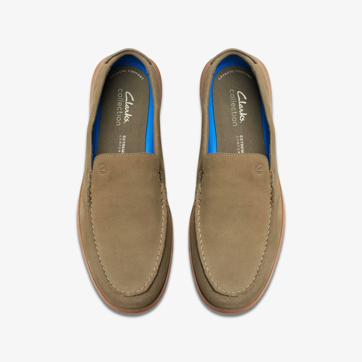 Clarks Flexway Step Olive Suede