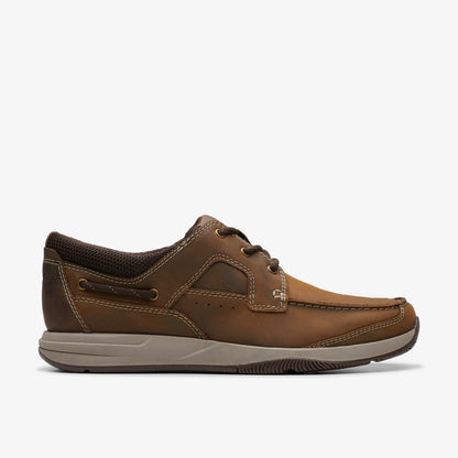 Clarks Sailview Lace Beeswax Leather