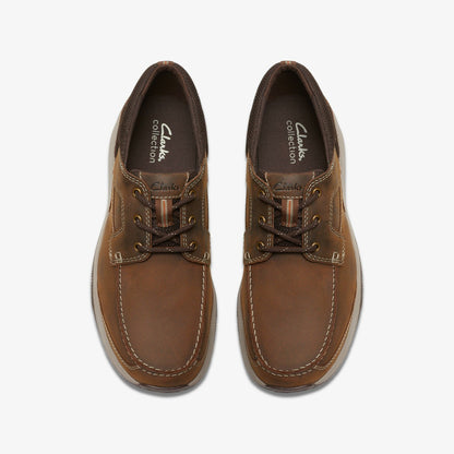 Clarks Sailview Lace Beeswax Leather