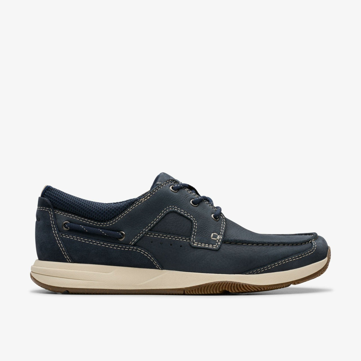 Clarks Sailview Lace Navy Nubuck