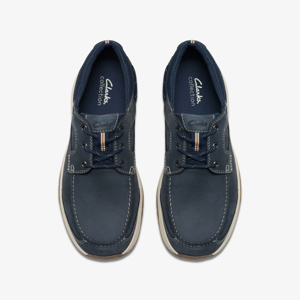Clarks Sailview Lace Navy Nubuck