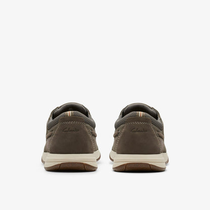 Clarks Sailview Lace Taupe Nubuck