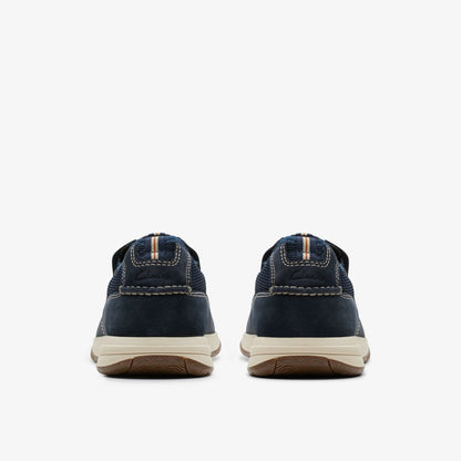 Clarks Sailview Step Loafer Navy Nubuck