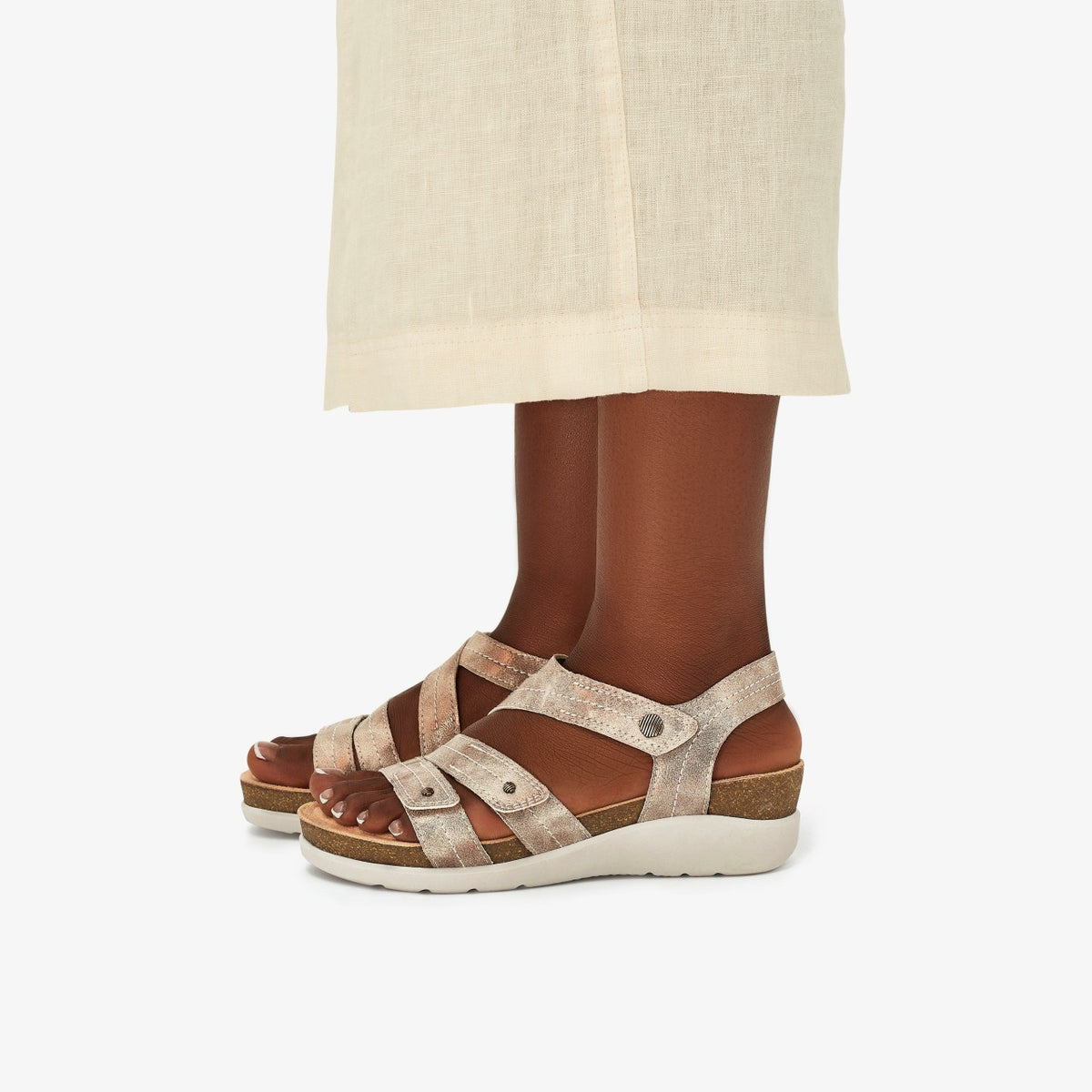 Clarks Calenne Clara Bronze Metallic