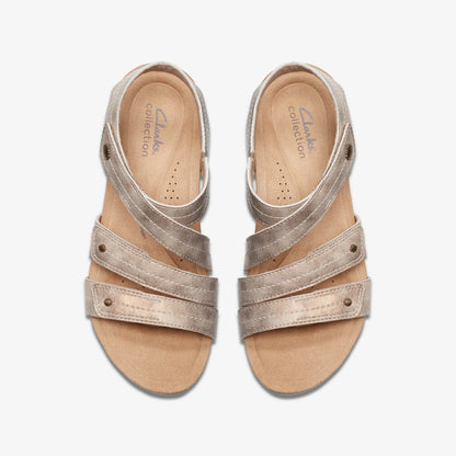 Clarks Calenne Clara Bronze Metallic