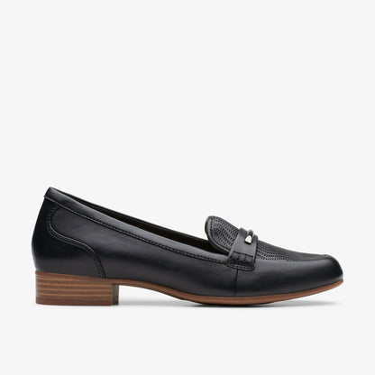 Clarks Juliet Aster Black Leather