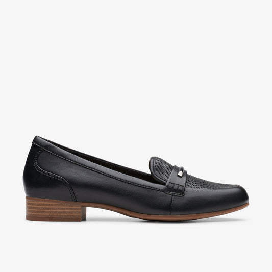 Clarks Juliet Aster Black Leather