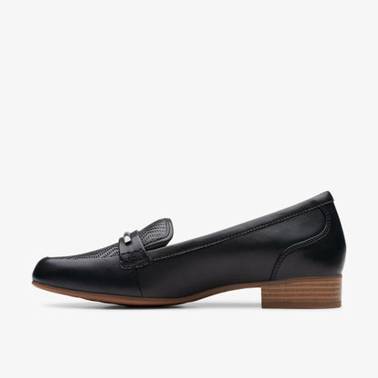 Clarks Juliet Aster Black Leather