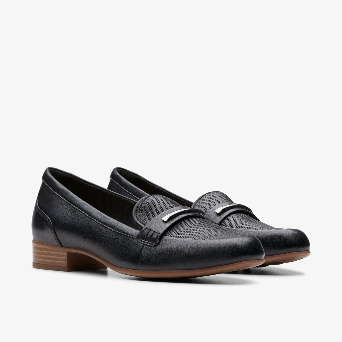Clarks Juliet Aster Black Leather