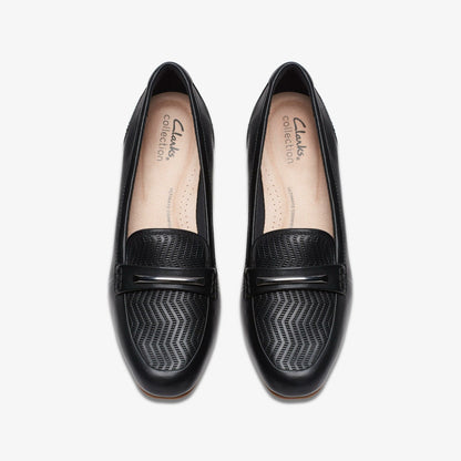 Clarks Juliet Aster Black Leather