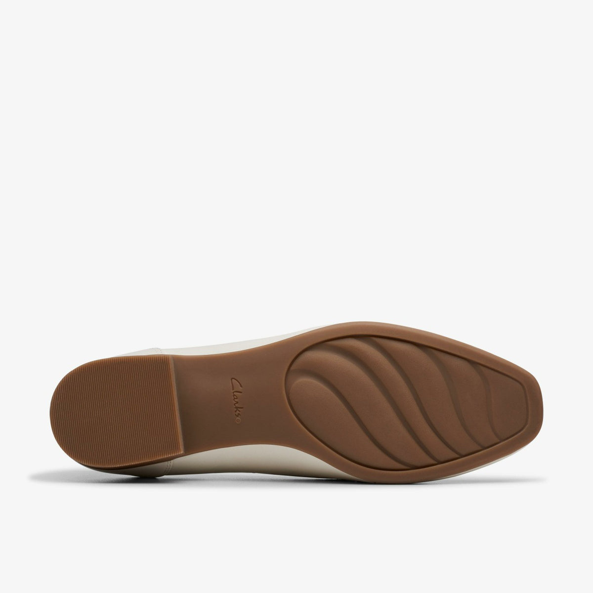 Clarks Juliet Aster Off White Leather
