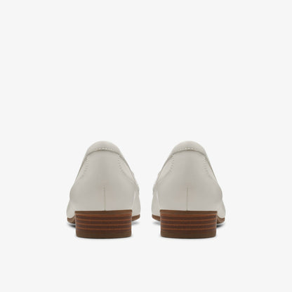 Clarks Juliet Aster Off White Leather
