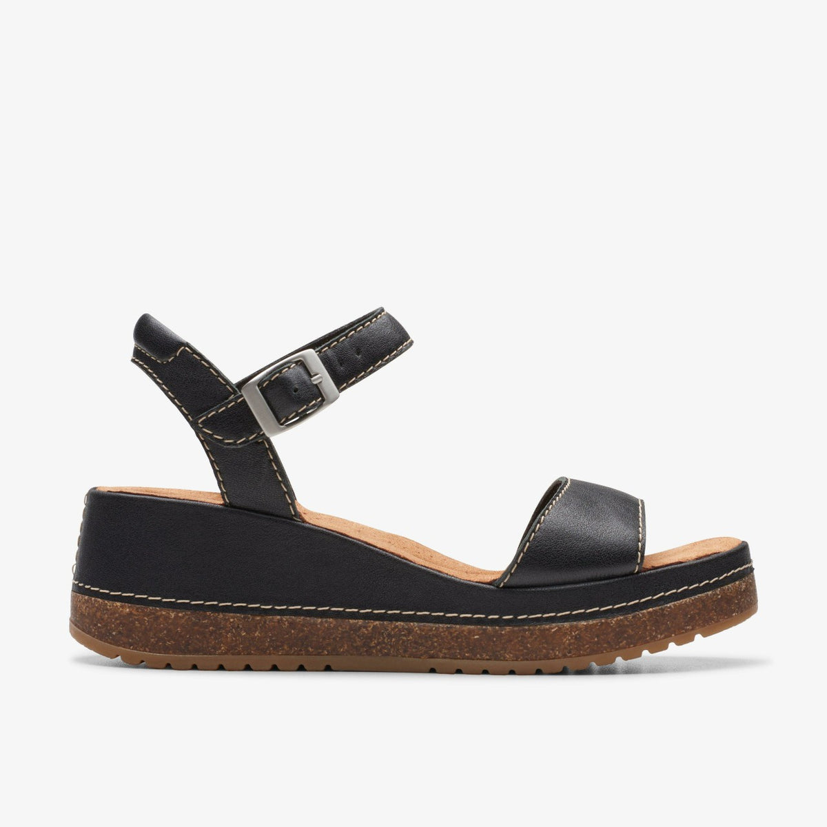 Clarks Kassanda Lily Black Leather