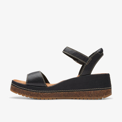 Clarks Kassanda Lily Black Leather
