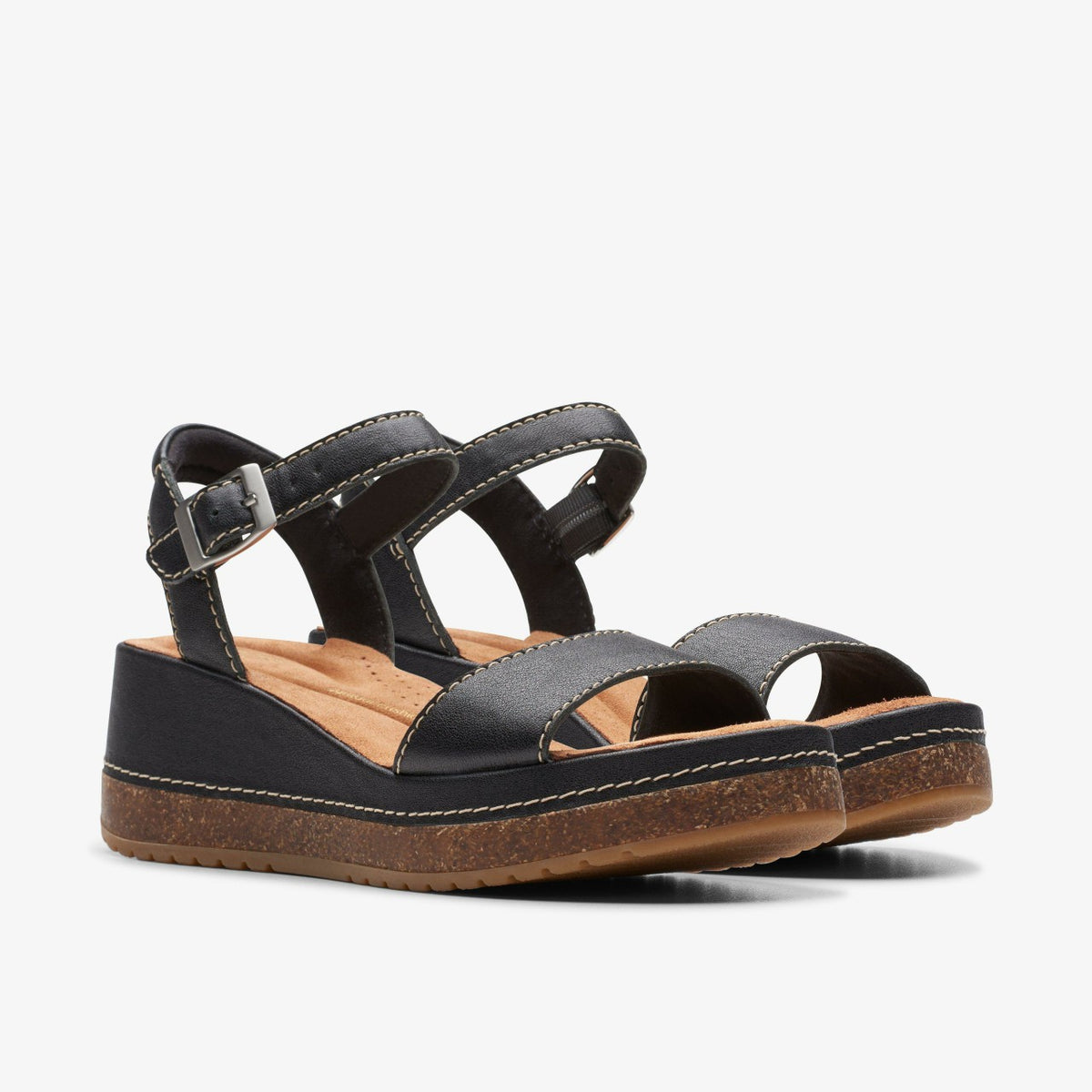 Clarks Kassanda Lily Black Leather