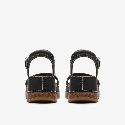 Clarks Kassanda Lily Black Leather