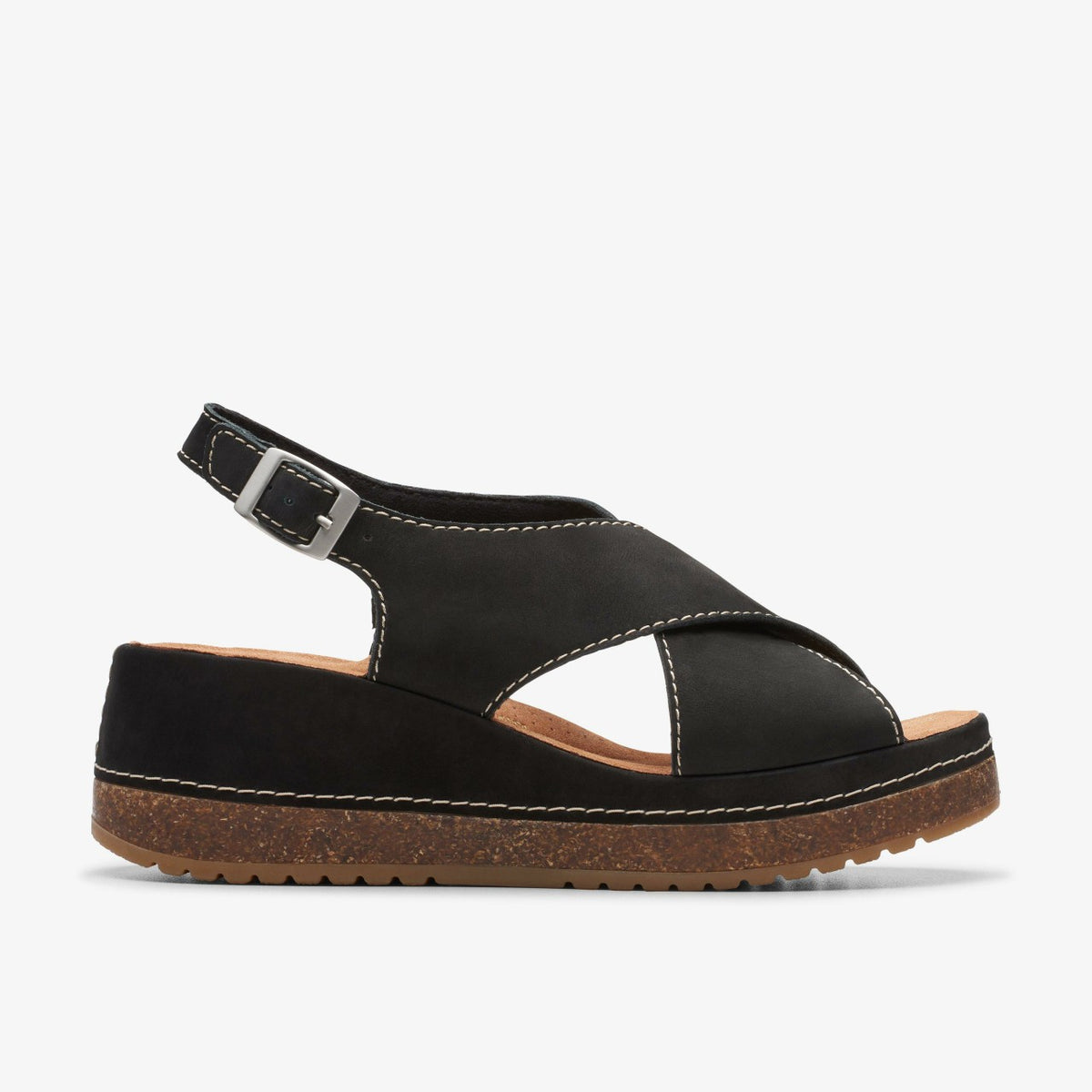 Clarks Kassanda Step Black Nubuck