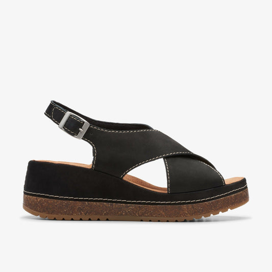 Clarks Kassanda Step Black Nubuck