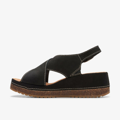 Clarks Kassanda Step Black Nubuck