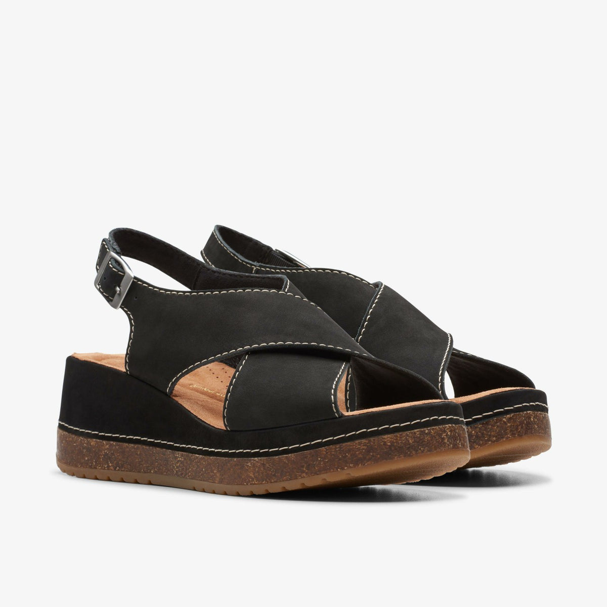 Clarks Kassanda Step Black Nubuck