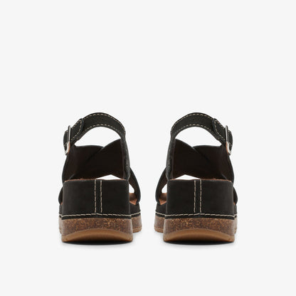 Clarks Kassanda Step Black Nubuck