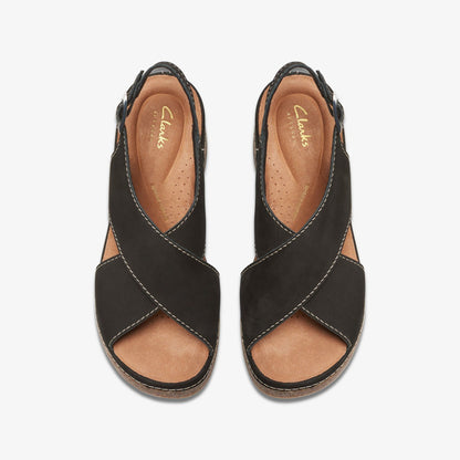 Clarks Kassanda Step Black Nubuck