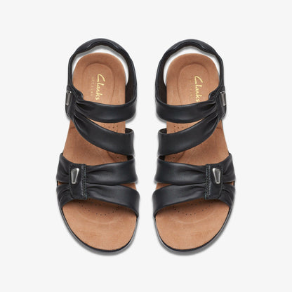 Clarks Kitly Ave Black Leather