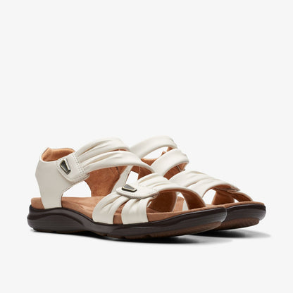 Clarks Kitly Ave Off White Leather