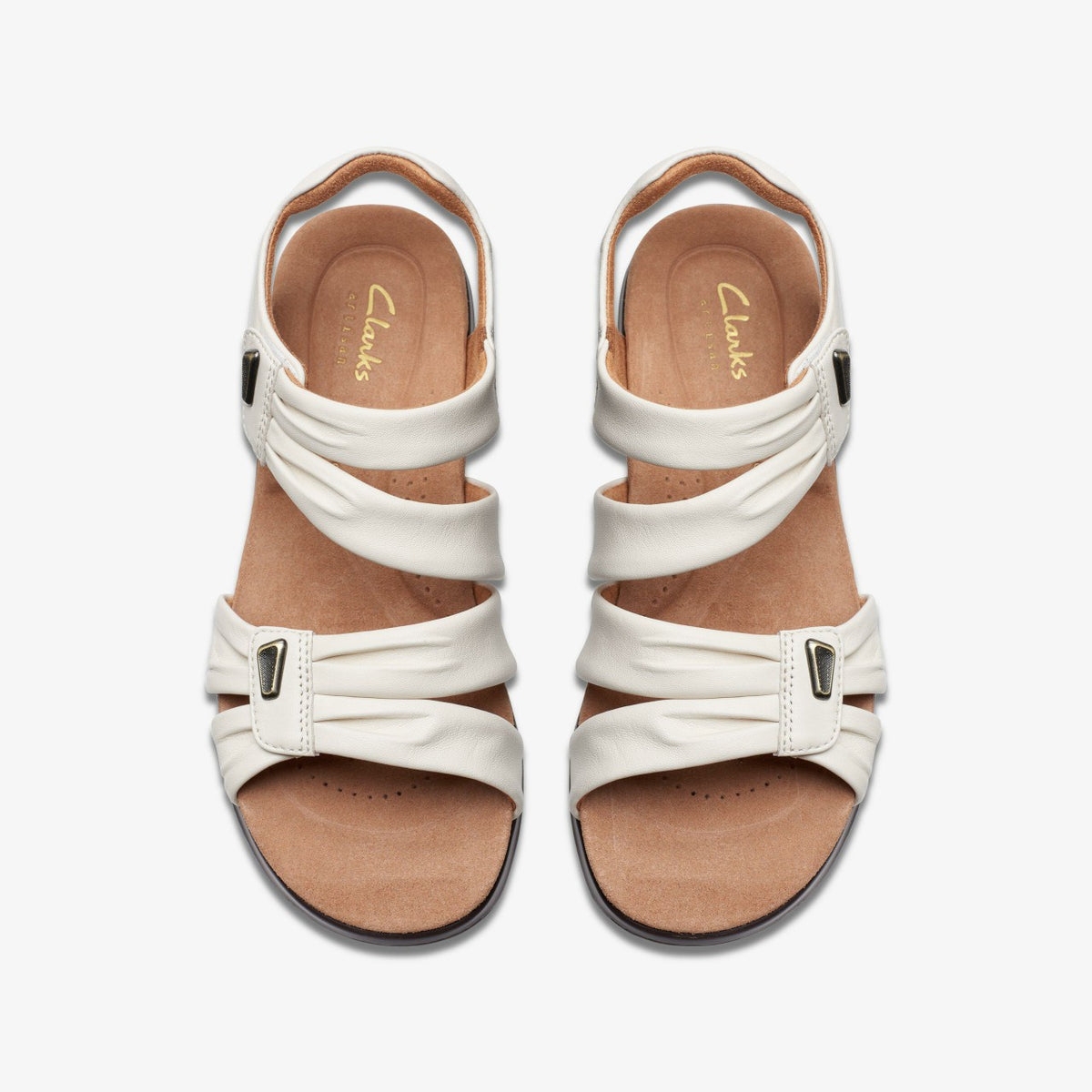Clarks Kitly Ave Off White Leather
