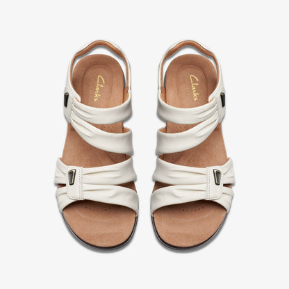 Clarks Kitly Ave Off White Leather