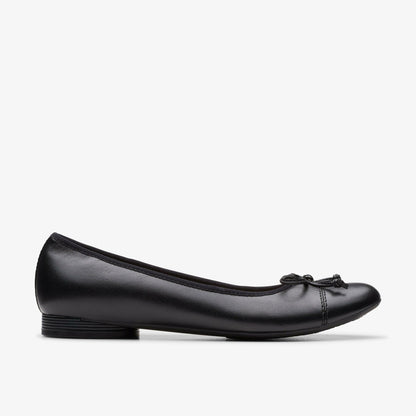 Clarks Loreleigh Rae Black Leather
