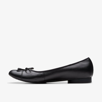 Clarks Loreleigh Rae Black Leather