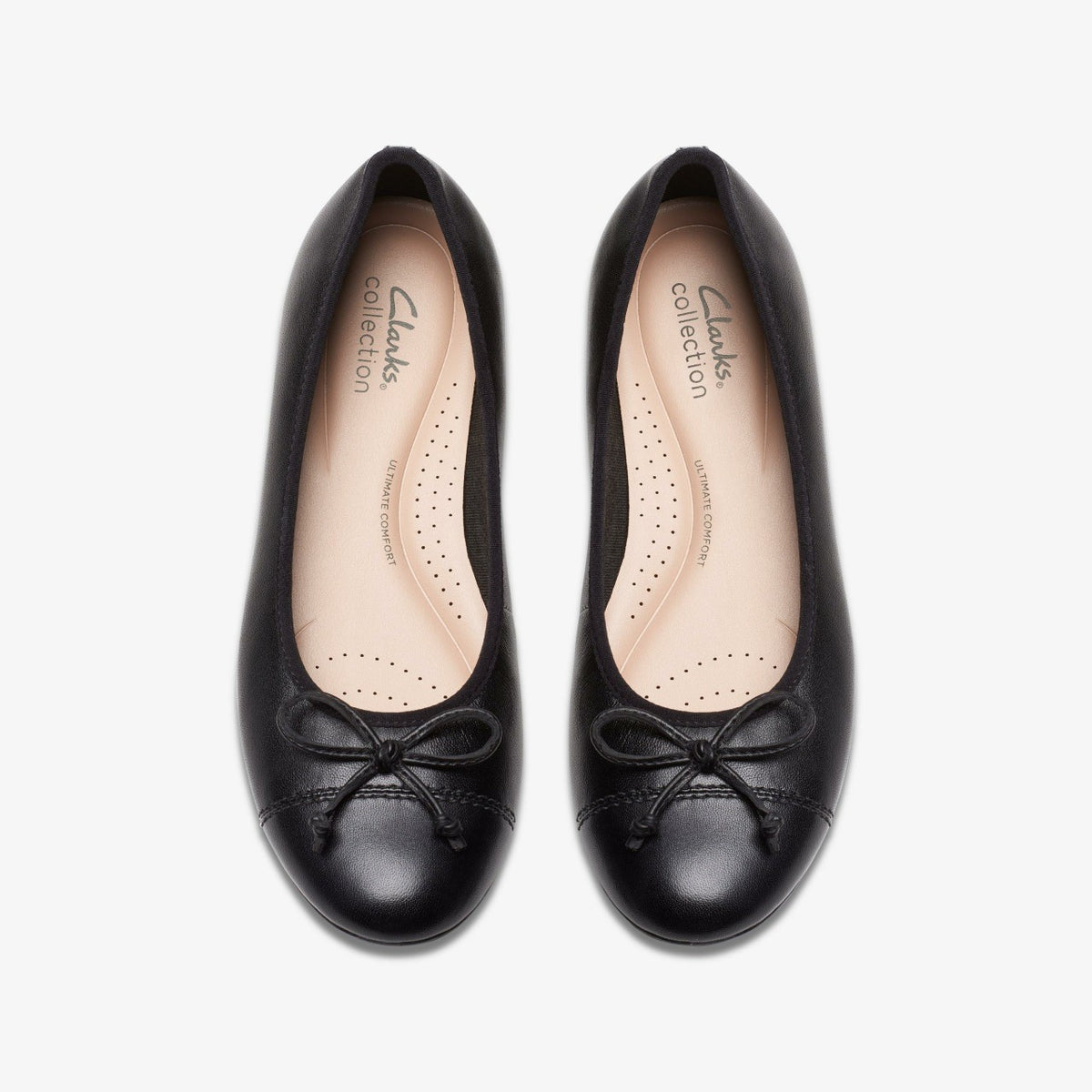 Clarks Loreleigh Rae Black Leather