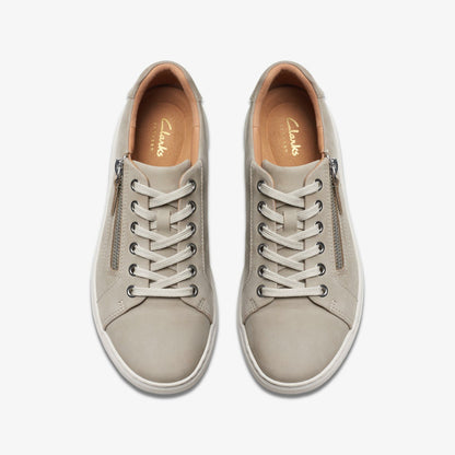Clarks Nalle Lace Stone Nubuck