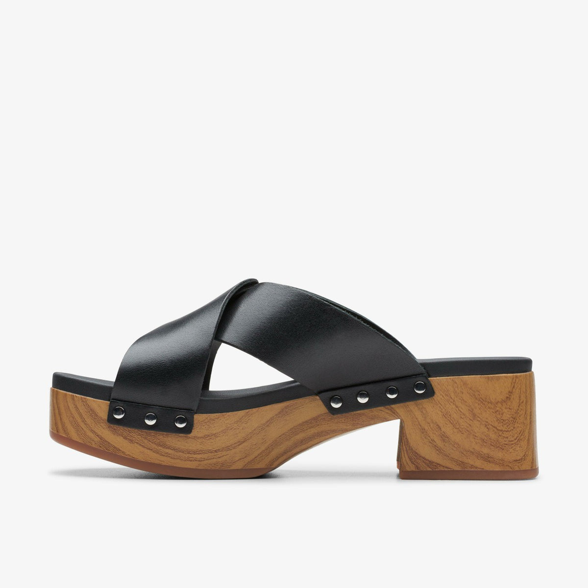 Clarks Sivanne Walk Black Leather