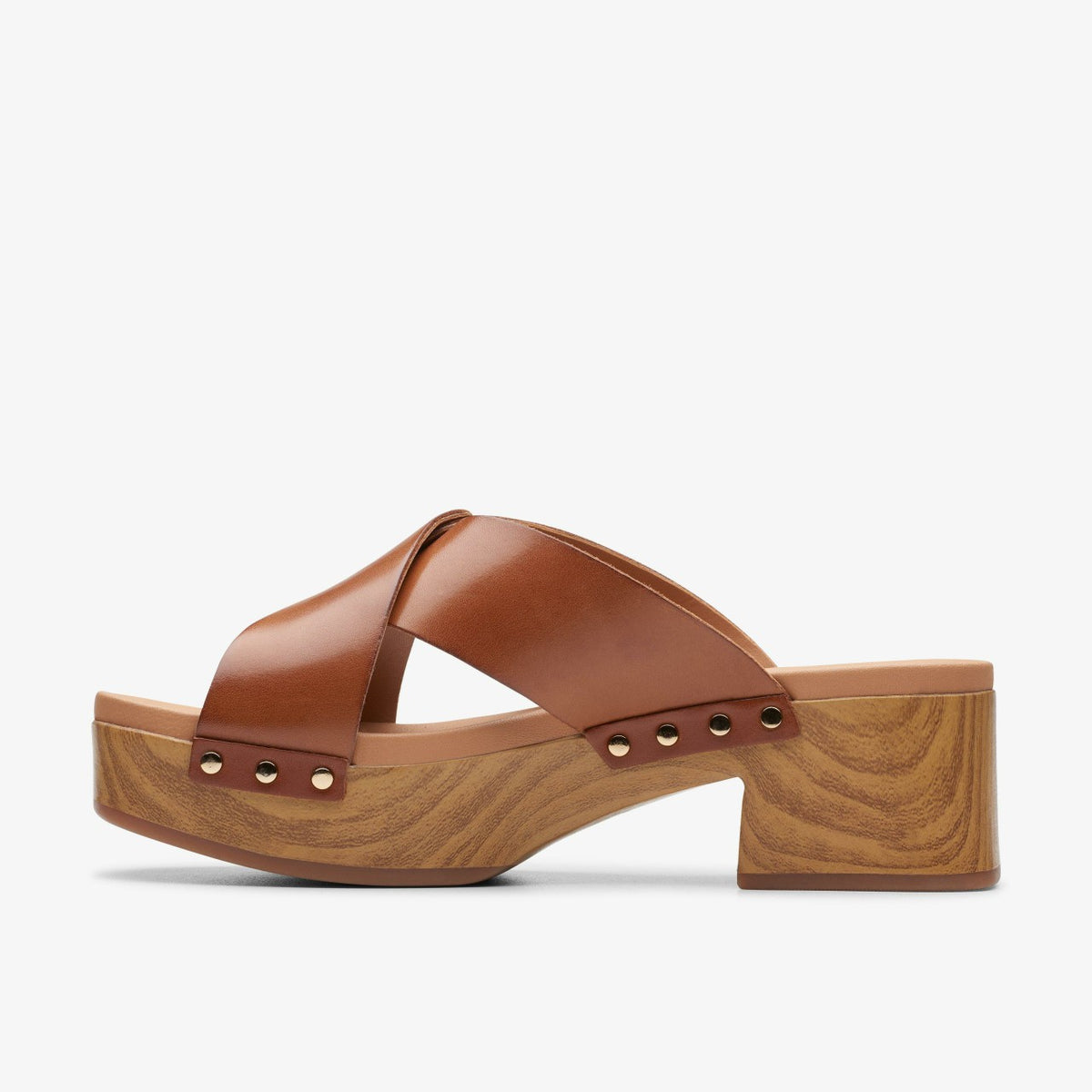 Clarks Sivanne Walk Tan Leather