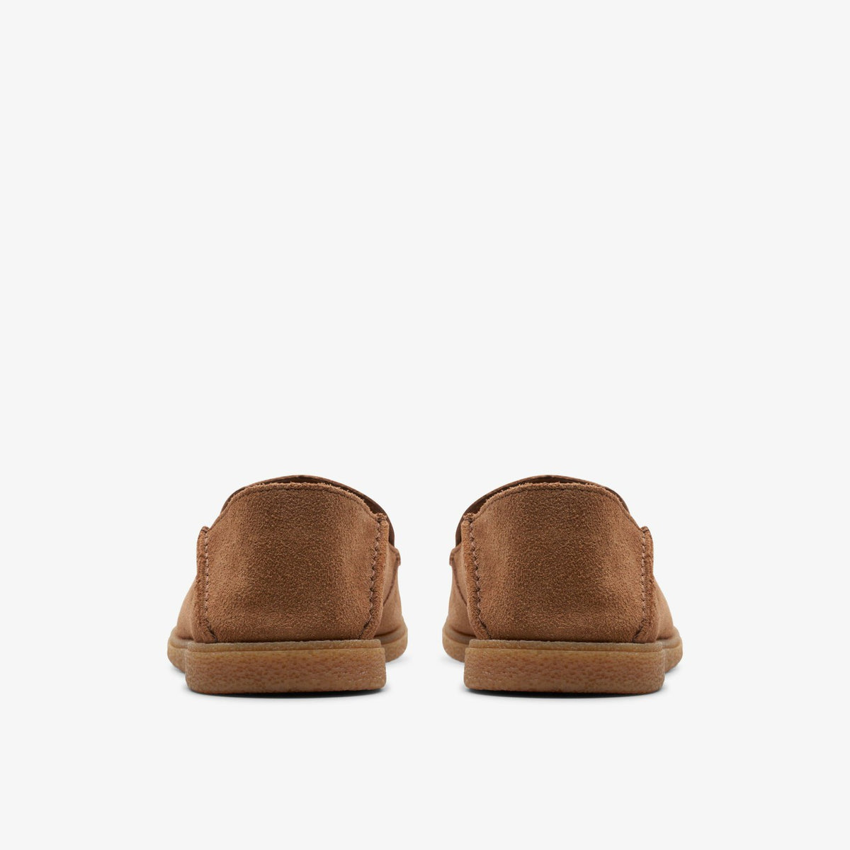 Clarks Clark Bay Step Loafer Cola Suede