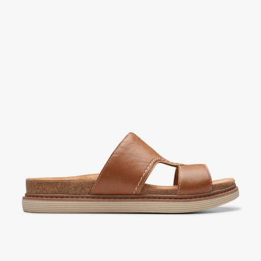 Clarks Arwell Walk Tan Leather