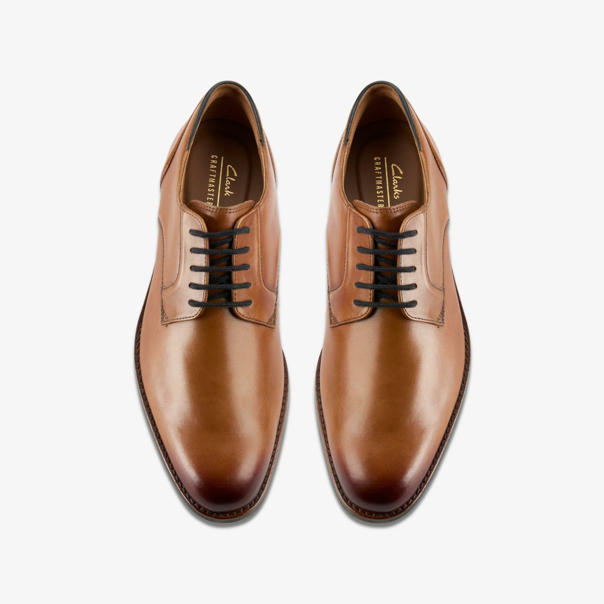 Clarks Craft Arlo Lace Tan Leather
