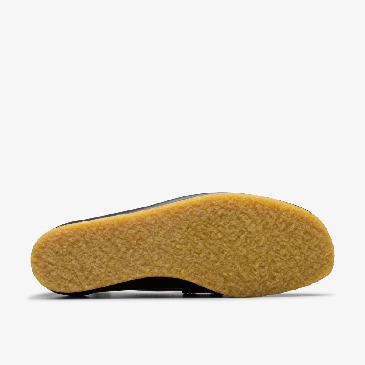 Clarks Wallabee Loafer Black Smooth Leather