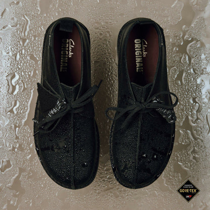 Clarks Desert Trek GORE-TEX Black Leather