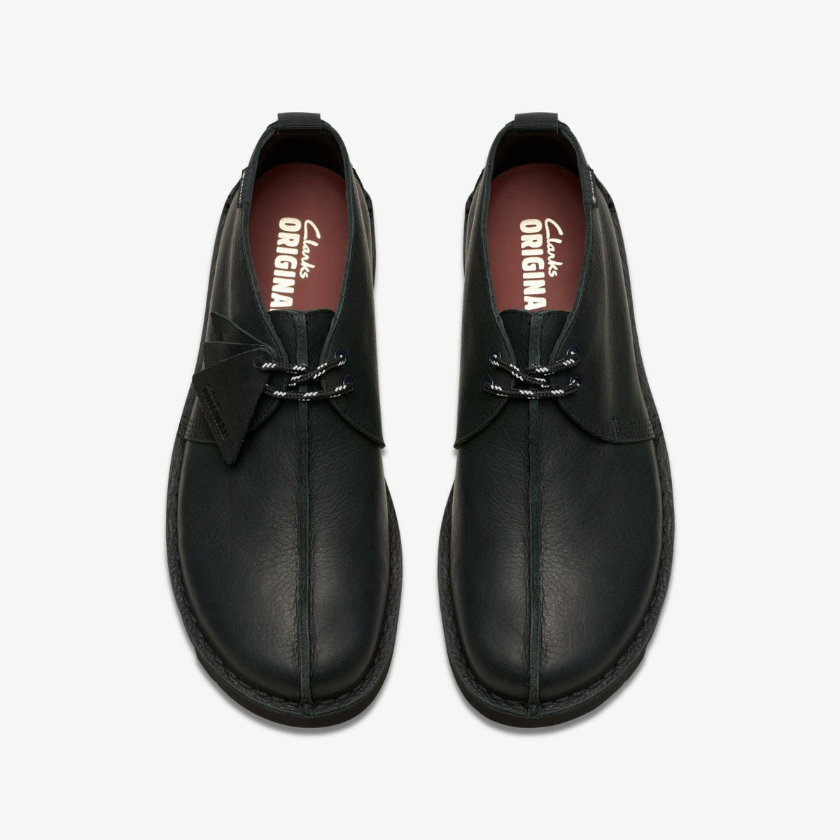 Clarks Desert Trek GORE-TEX Black Leather